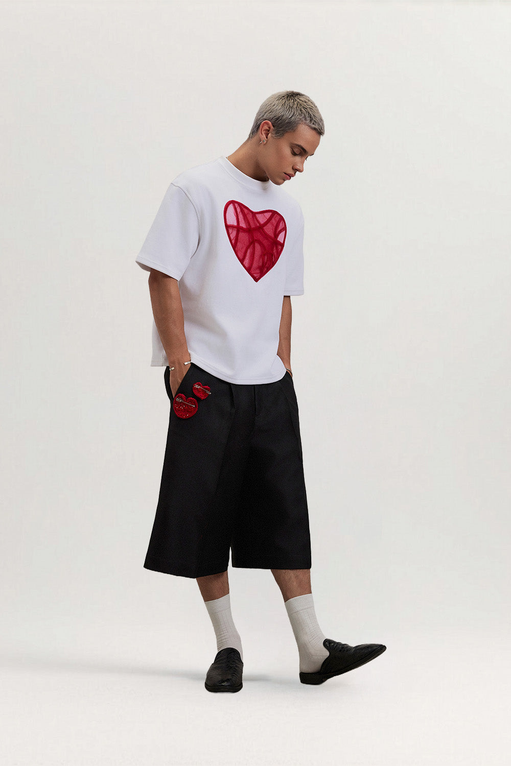 Tsunami Heart Shirt for men, from CAOSTU, The Nam Concept