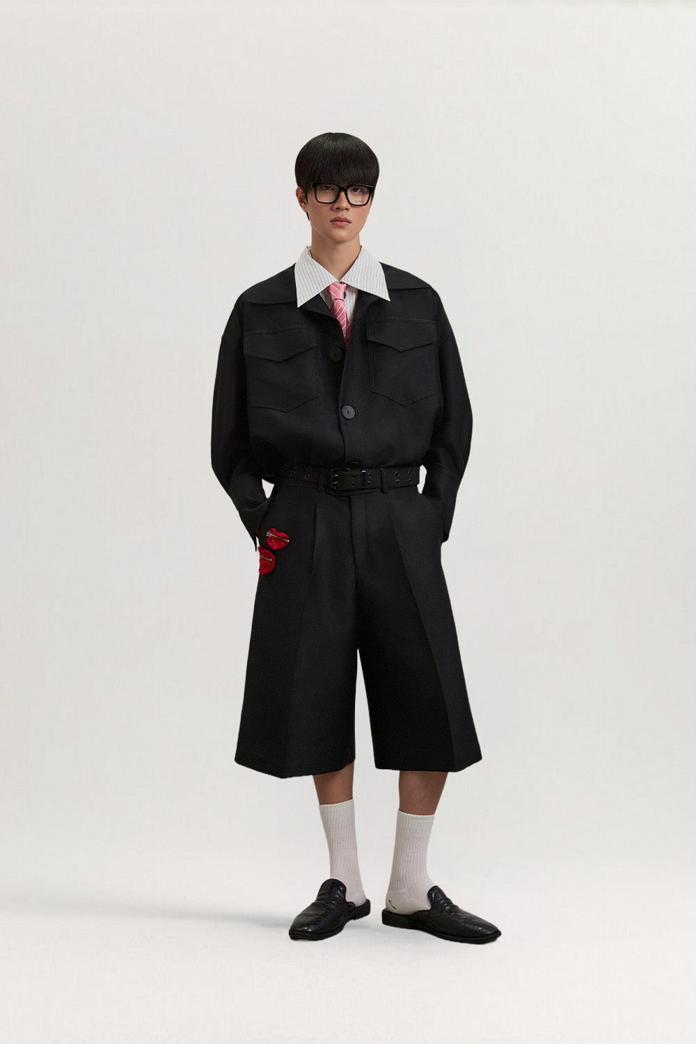 Wide Tube Culotte Short for men, from CAOSTU, The Nam Concept