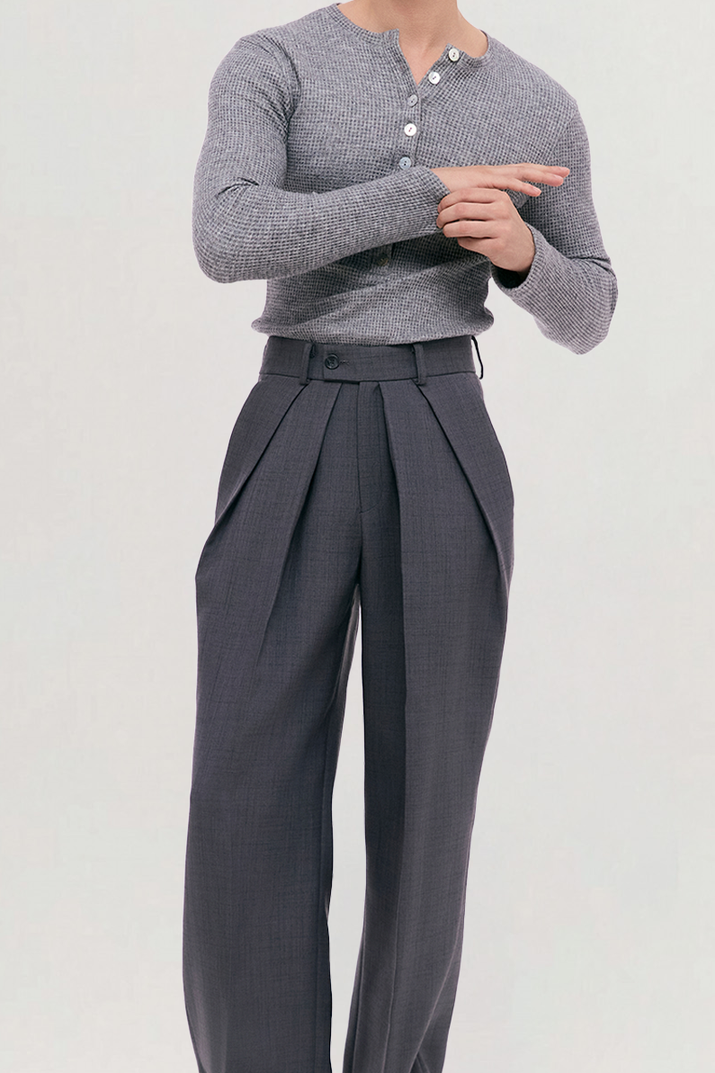 Longsleeve Pearl Button for men, from CAOSTU, The Nam Concept