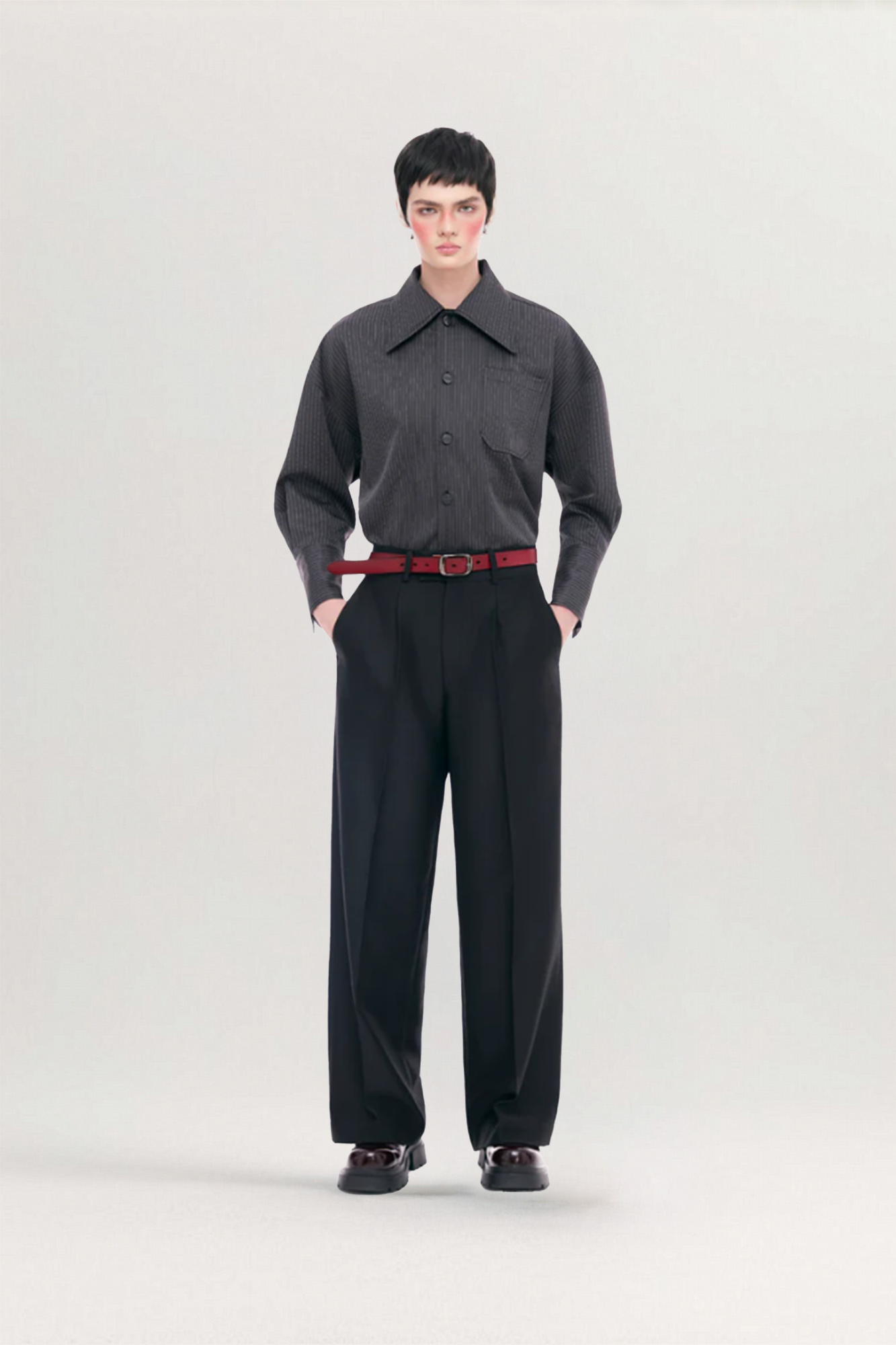 Structured Pinstripe Shirt for men, from CAOSTU, The Nam Concept