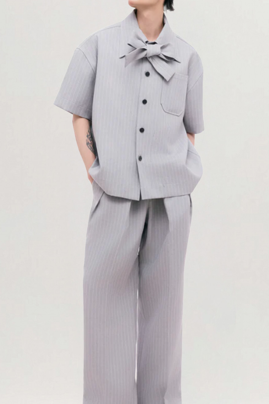 Bowline Shirt Boxy Collar for men, from CAOSTU, The Nam Concept