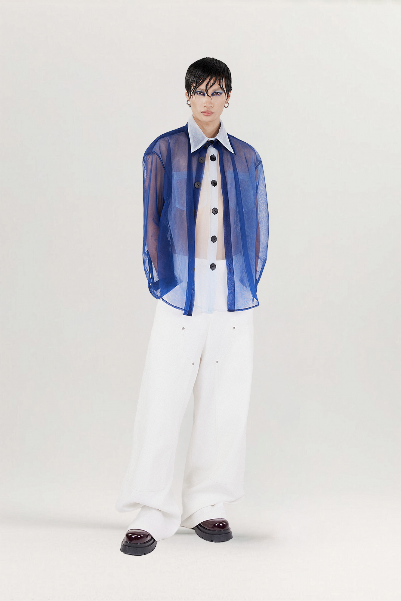 Double Trouble Sheer Shirt for men, from CAOSTU, The Nam Concept