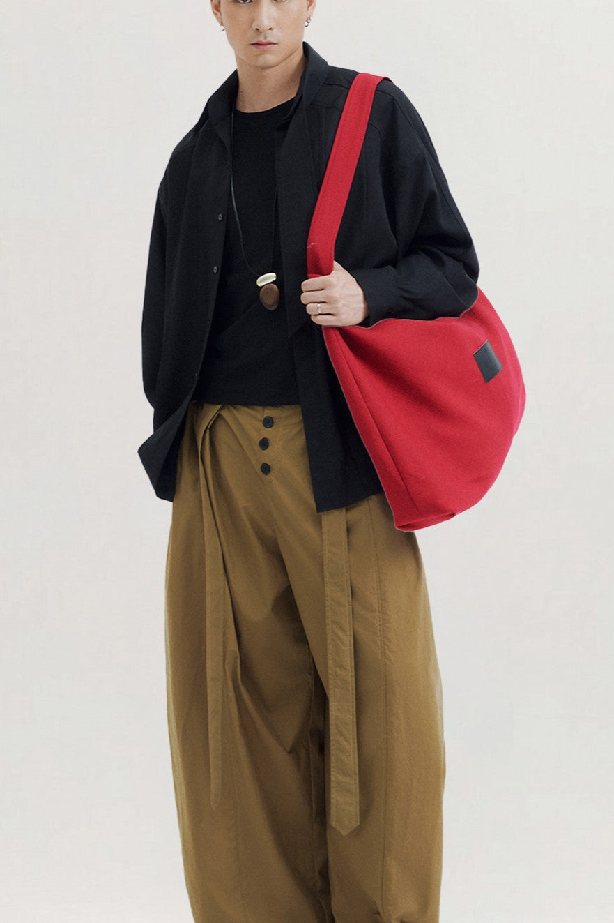 Yuel Panel Wide Pants for men, from AIN, The Nam Concept