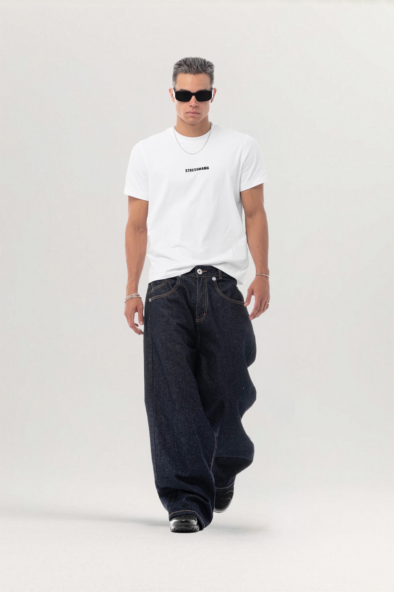SSMA Core V2 Baggy Jeans for men, from STRESS MAMA, The Nam Concept