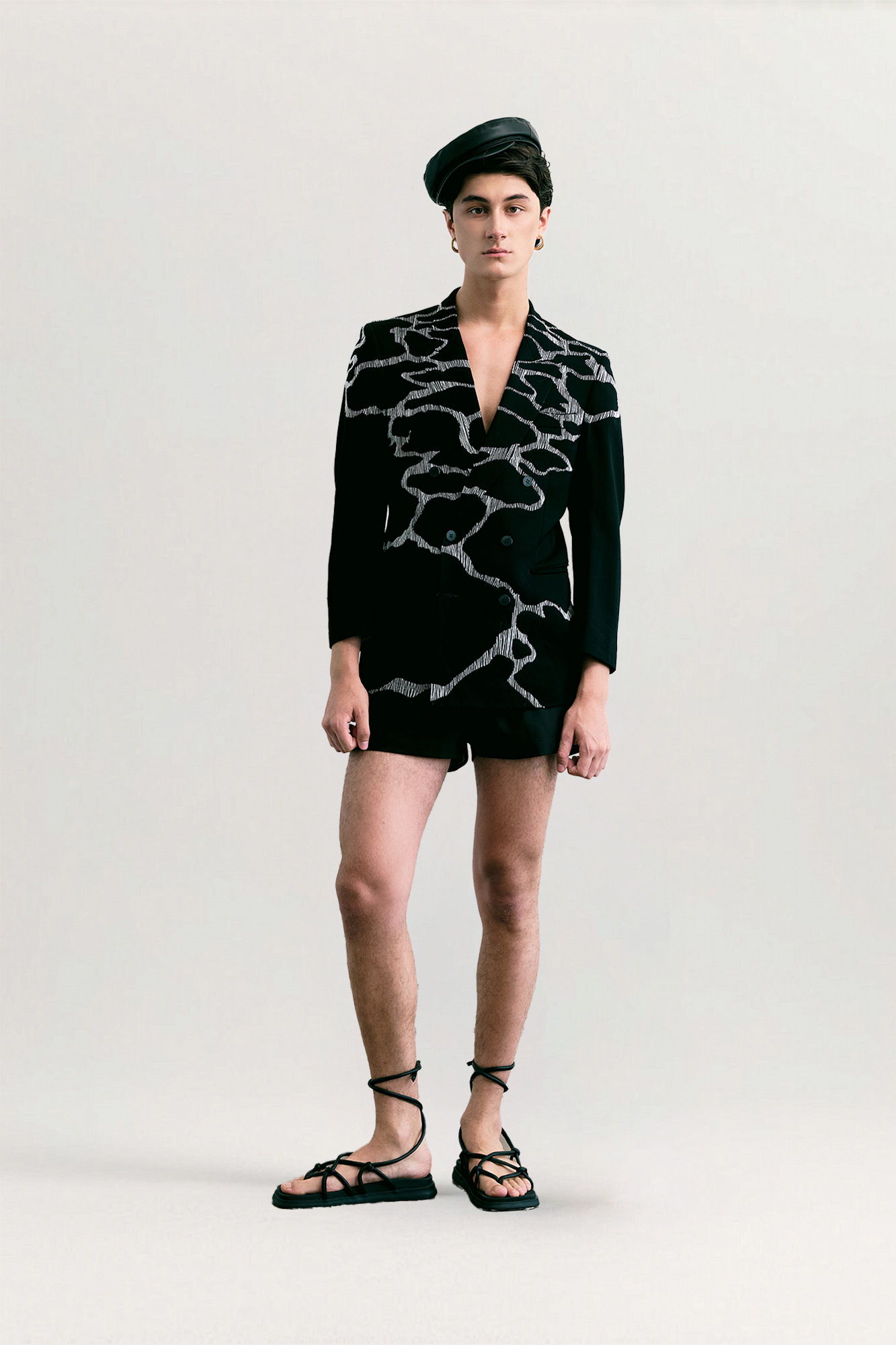 Roller Embroidered Blazer for women, from DE JUNIEL, The Nam Concept