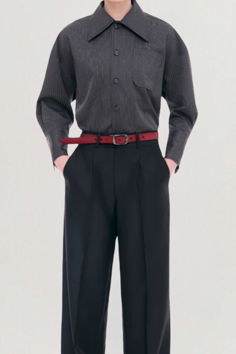 Structured Pinstripe Shirt for men, from CAOSTU, The Nam Concept