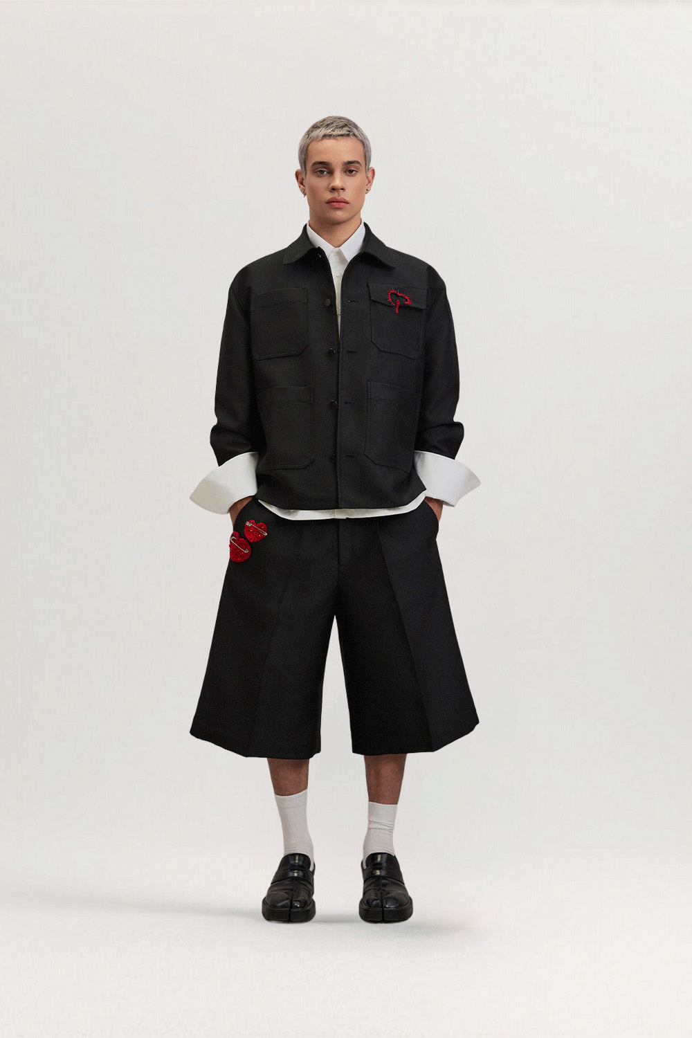 Love Lock Jacket Oversized Twill Cotton for men, from CAOSTU, The Nam Concept