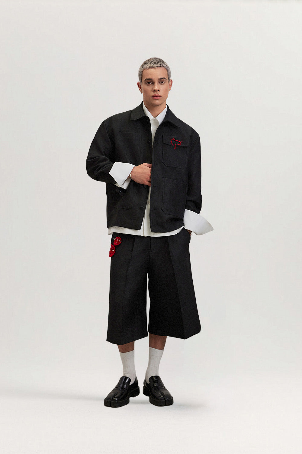 Healing Love Shirt Wide Fit Cotton Silk for men, from CAOSTU, The Viet Concept