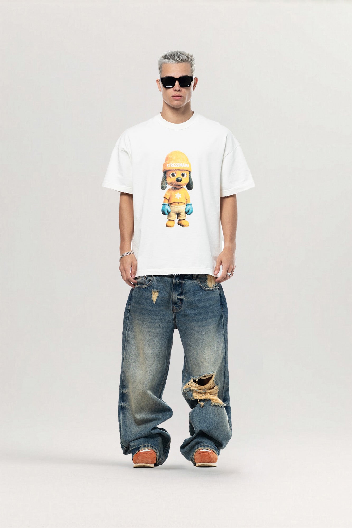Little Chubbie Oversized Cotton T-Shirt for men, from STRESS MAMA, The Nam Concept 