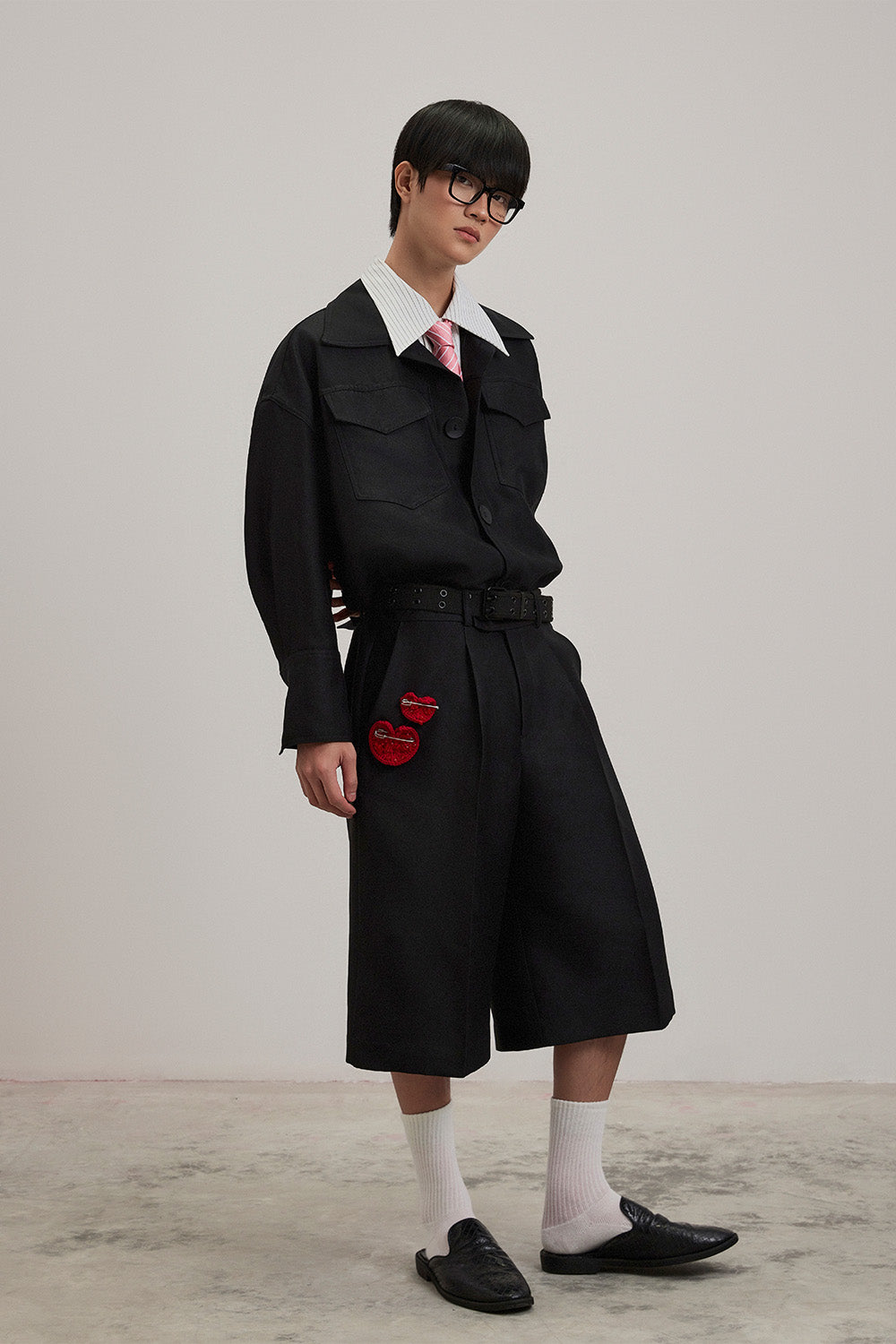 Wide Tube Culotte Short for men, from CAOSTU, The Nam Concept