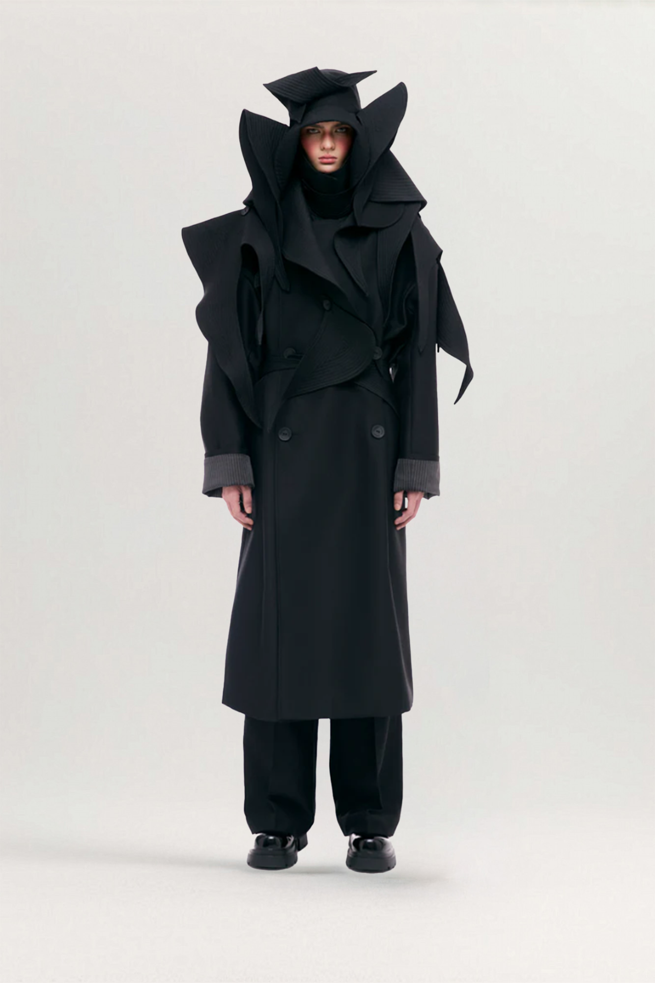 Scarecrow Trench Coat Wide for men, from CAOSTU, The Nam Concept 