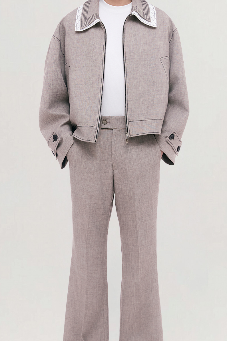 D-Collar Jacket  Linen Collar for men, from CAOSTU, The Nam Concept 