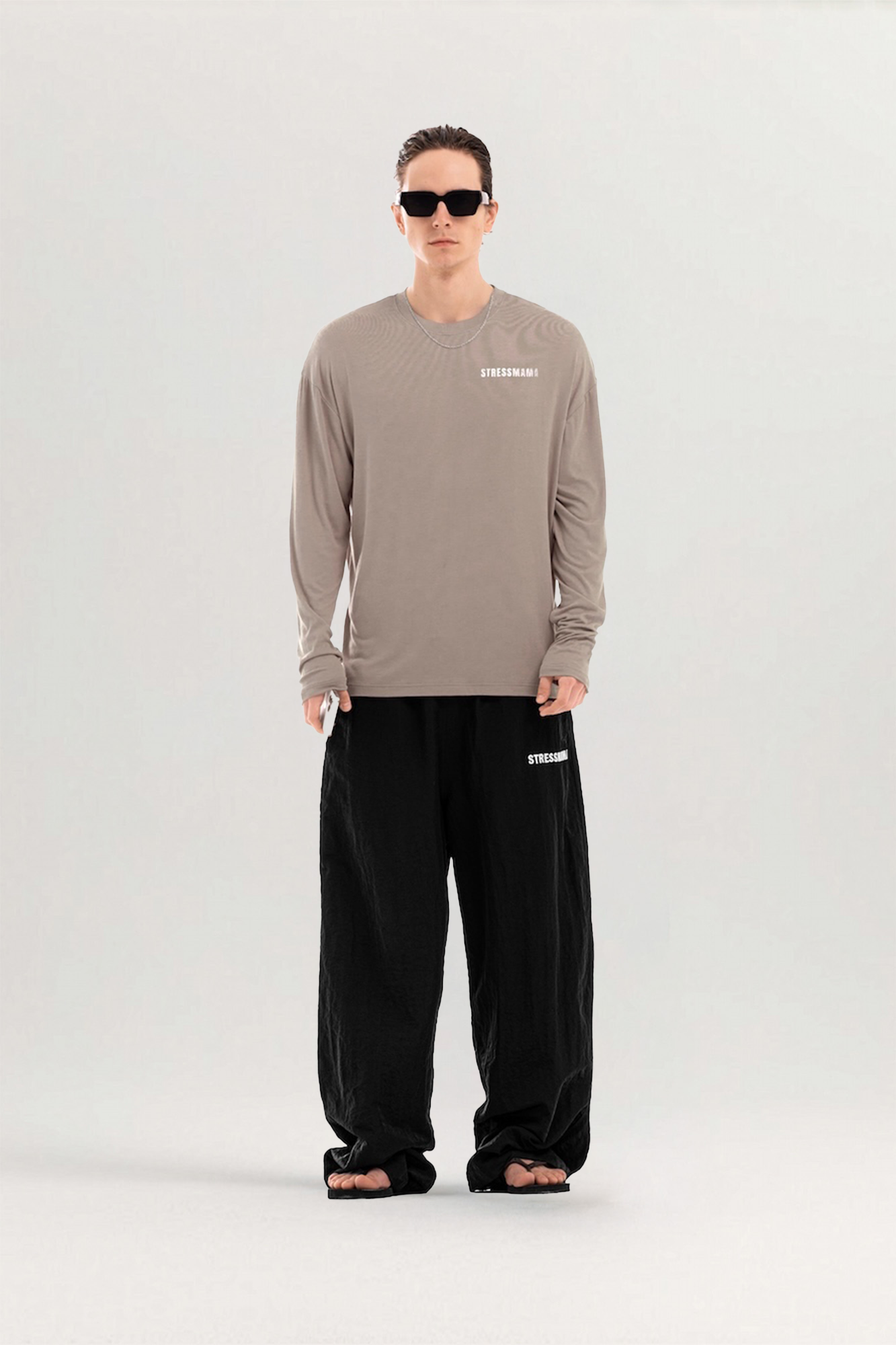 Hôtel Mama Longsleeve Tee for men, from STRESS MAMA, The Nam Concept 