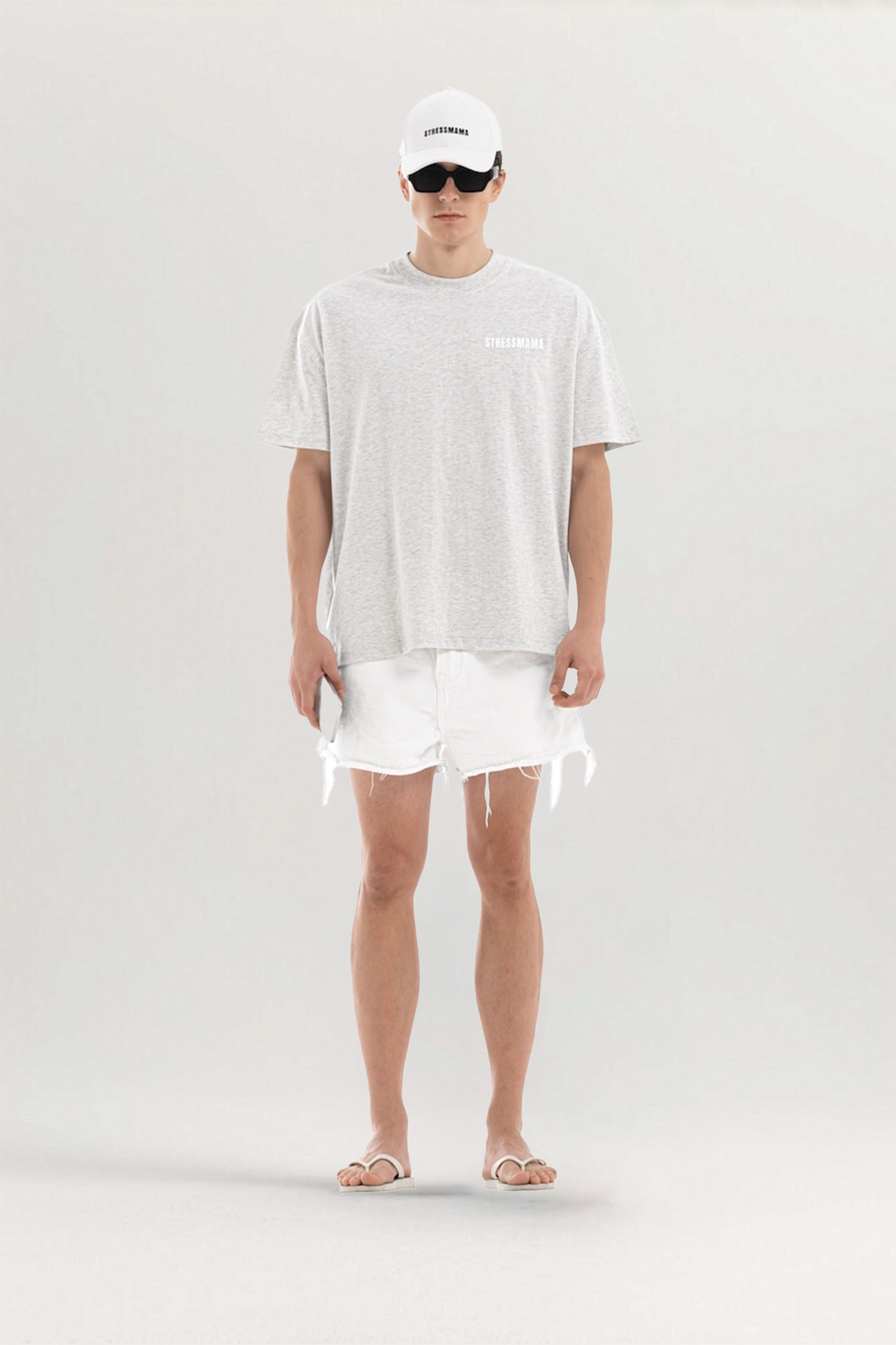 FW25 Basic Oversized Cotton T-Shirt for men, from STRESS MAMA, The Nam Concept 