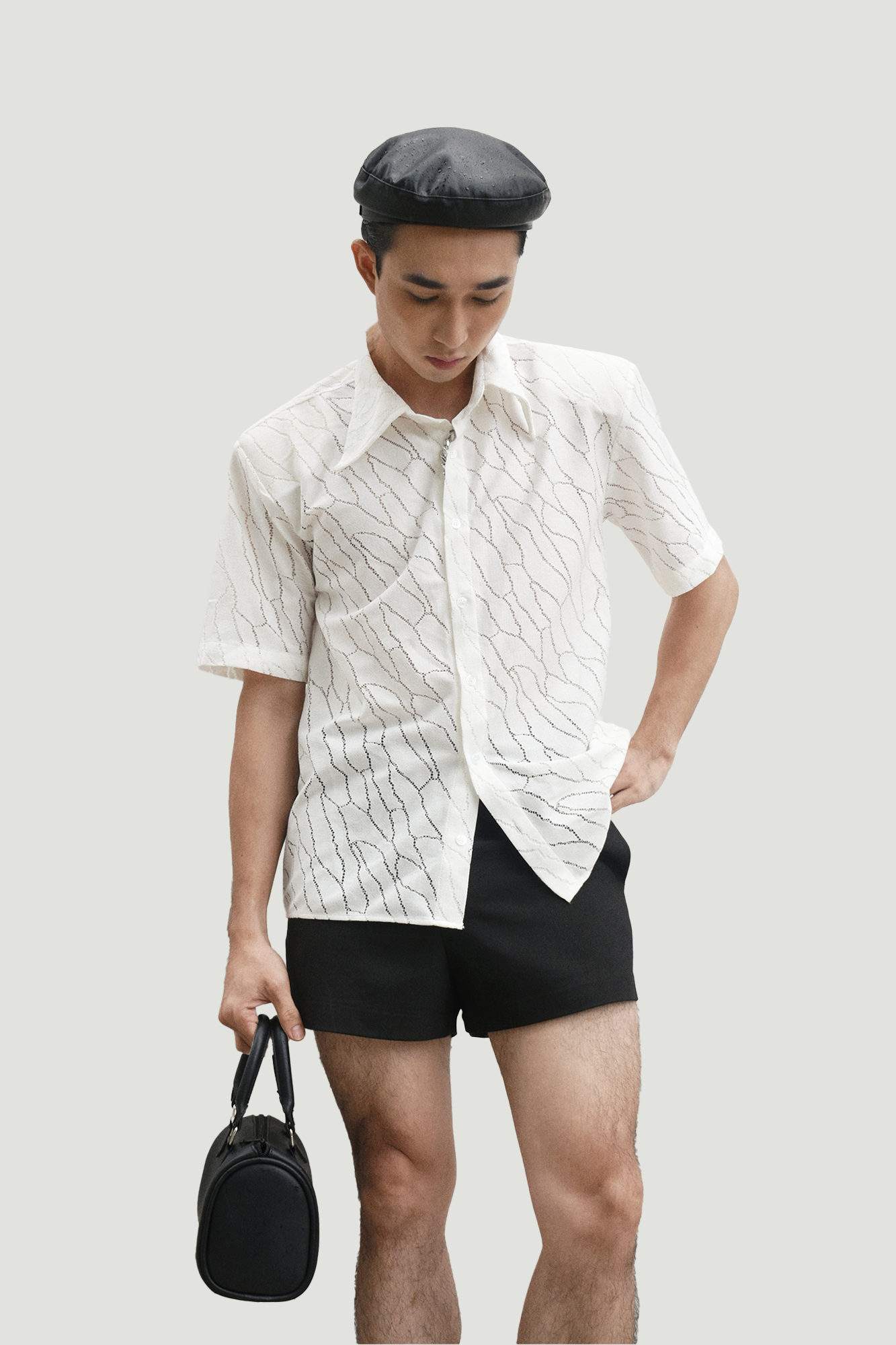 Crack Shirt Jacquard Structure for ma, from DE JUNIEL, The Nam Concept 