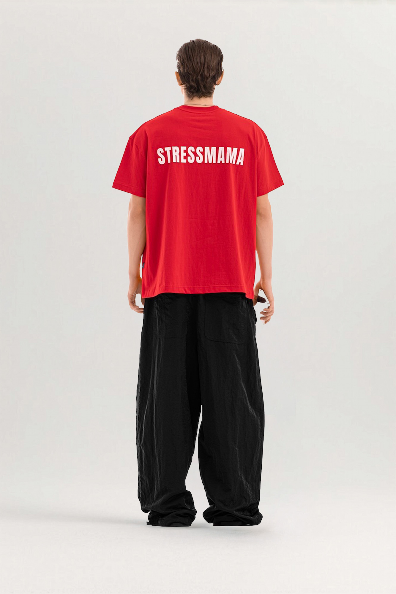 FW25 Basic Boxy Cotton T-Shirt for men, from STRESS MAMA, The Nam Concept 