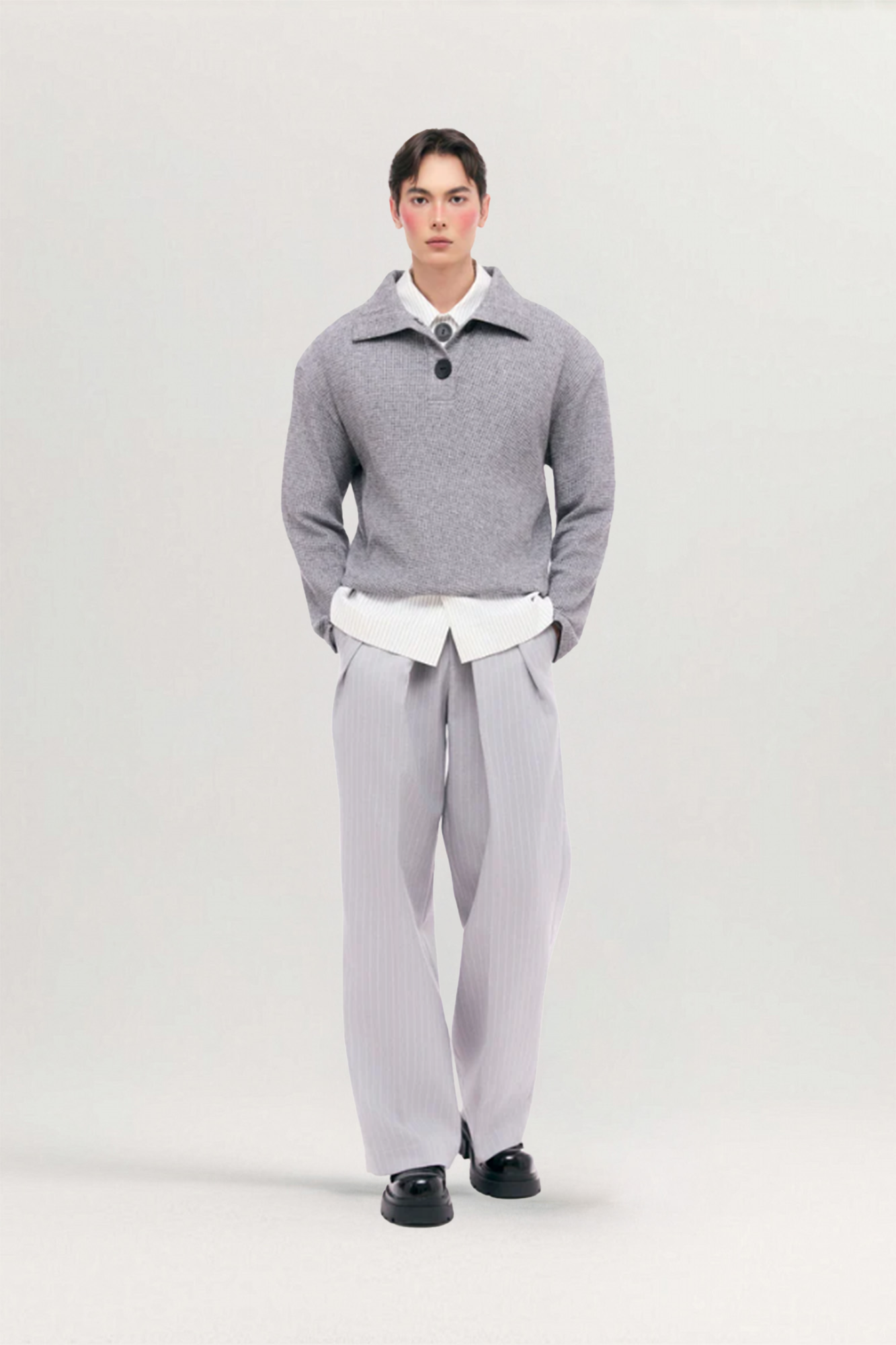 Waffle Knit Turtleneck for men, from CAOSTU, The Nam Concept 