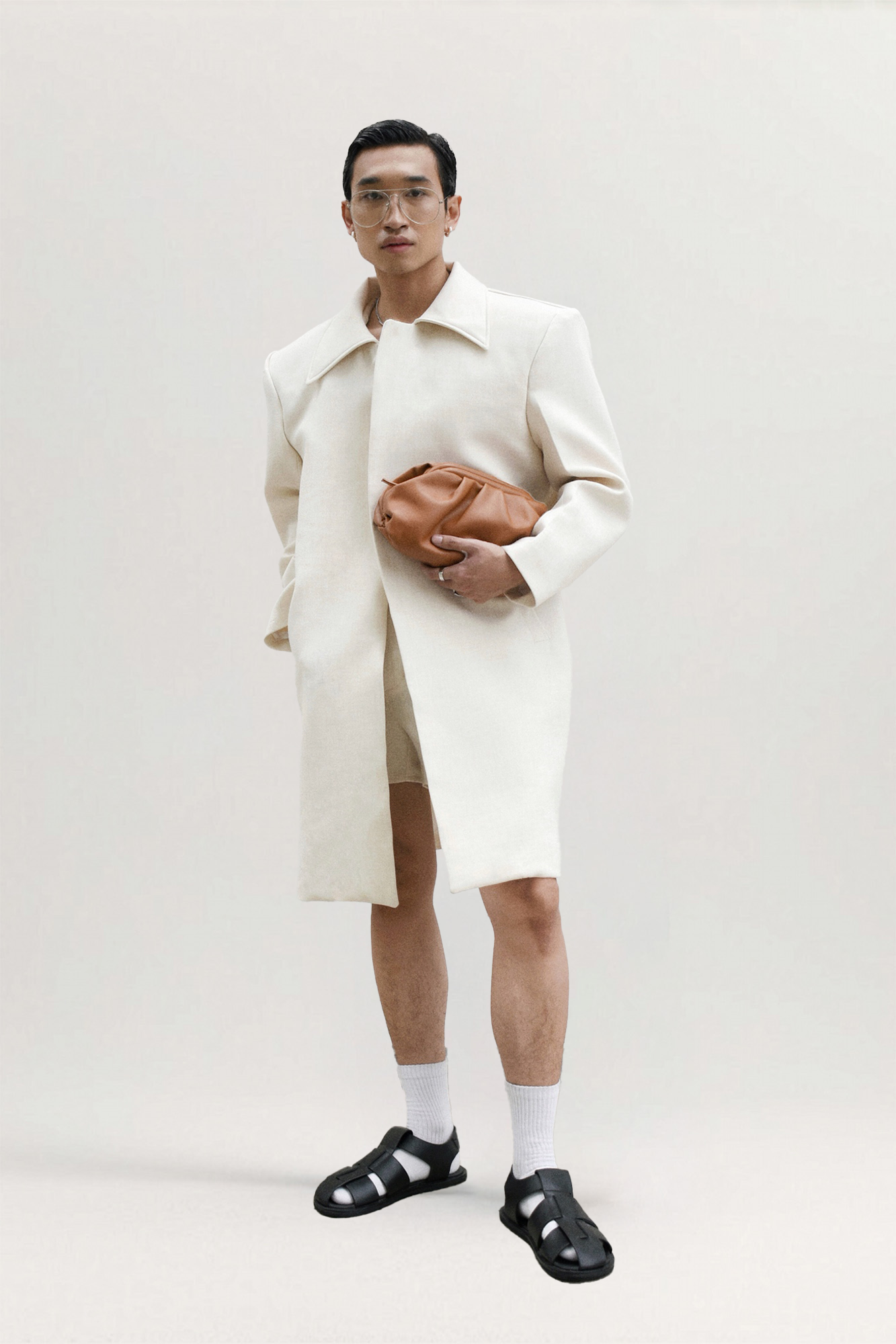 Monolith Jacket Quiet Structure for man, from DE JUNIEL, The Nam Concept 