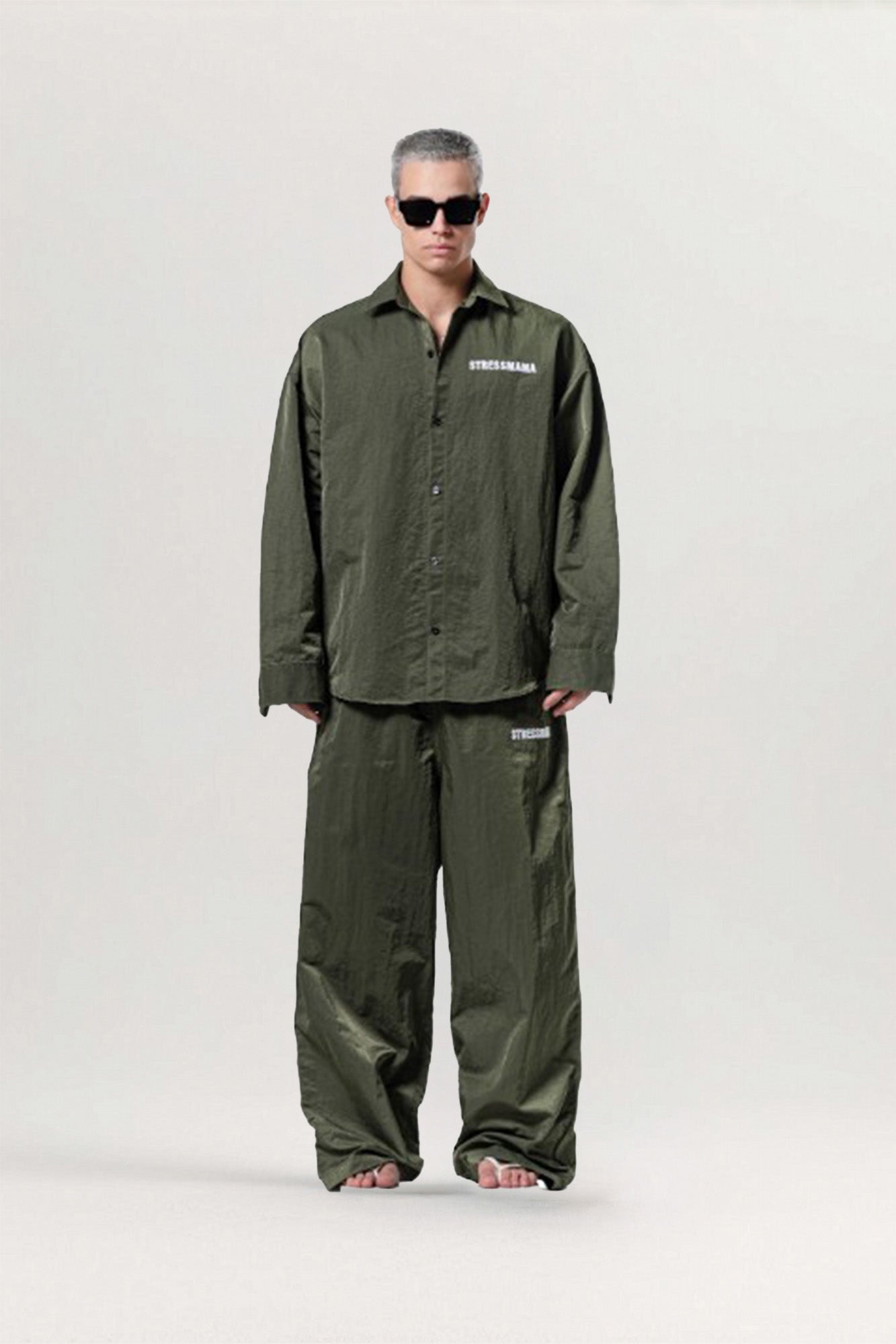 Ssma Coach Oversized Track Pants for men, from STRESS MAMA, The Nam Concept 