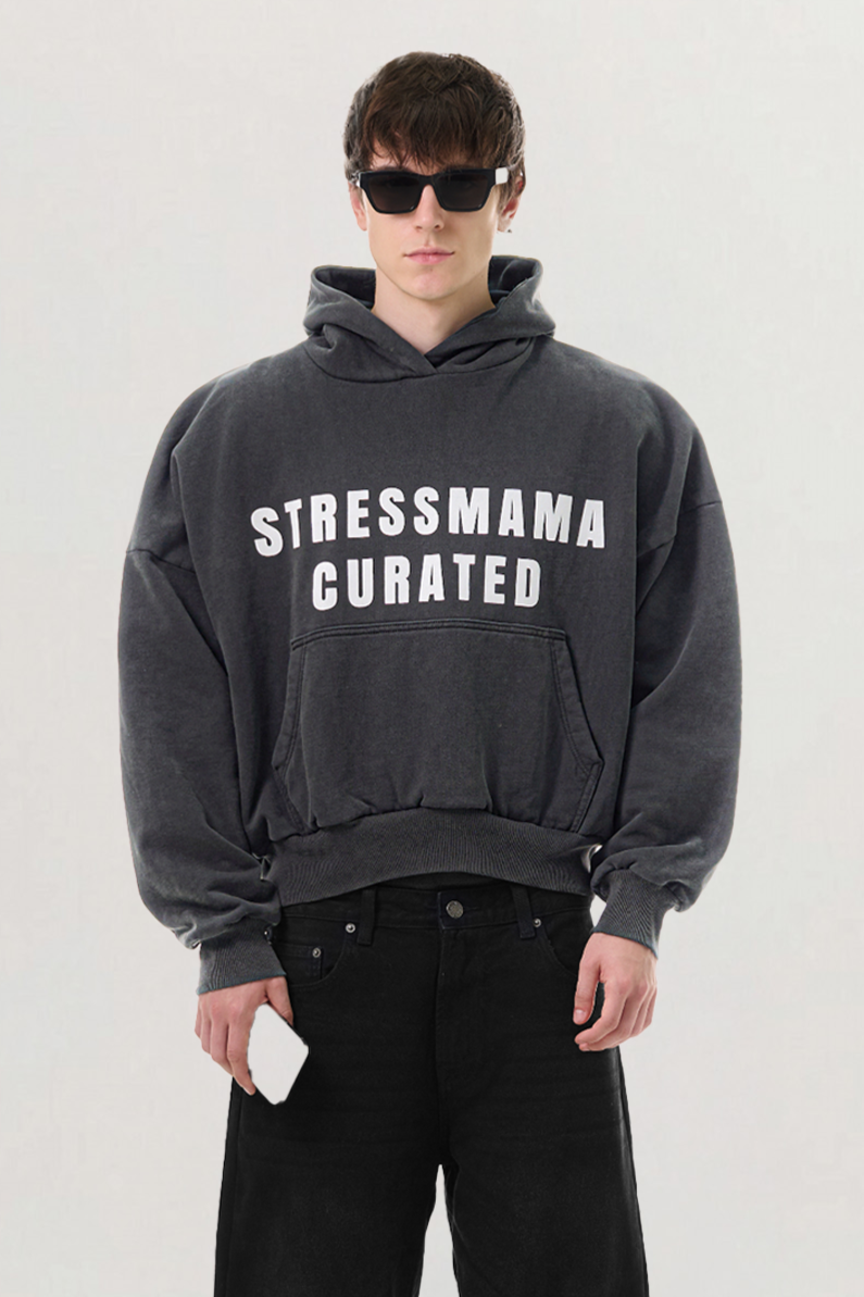 FW25 Curated Hoodie for men, from STRESS MAMA, The Nam Concept 