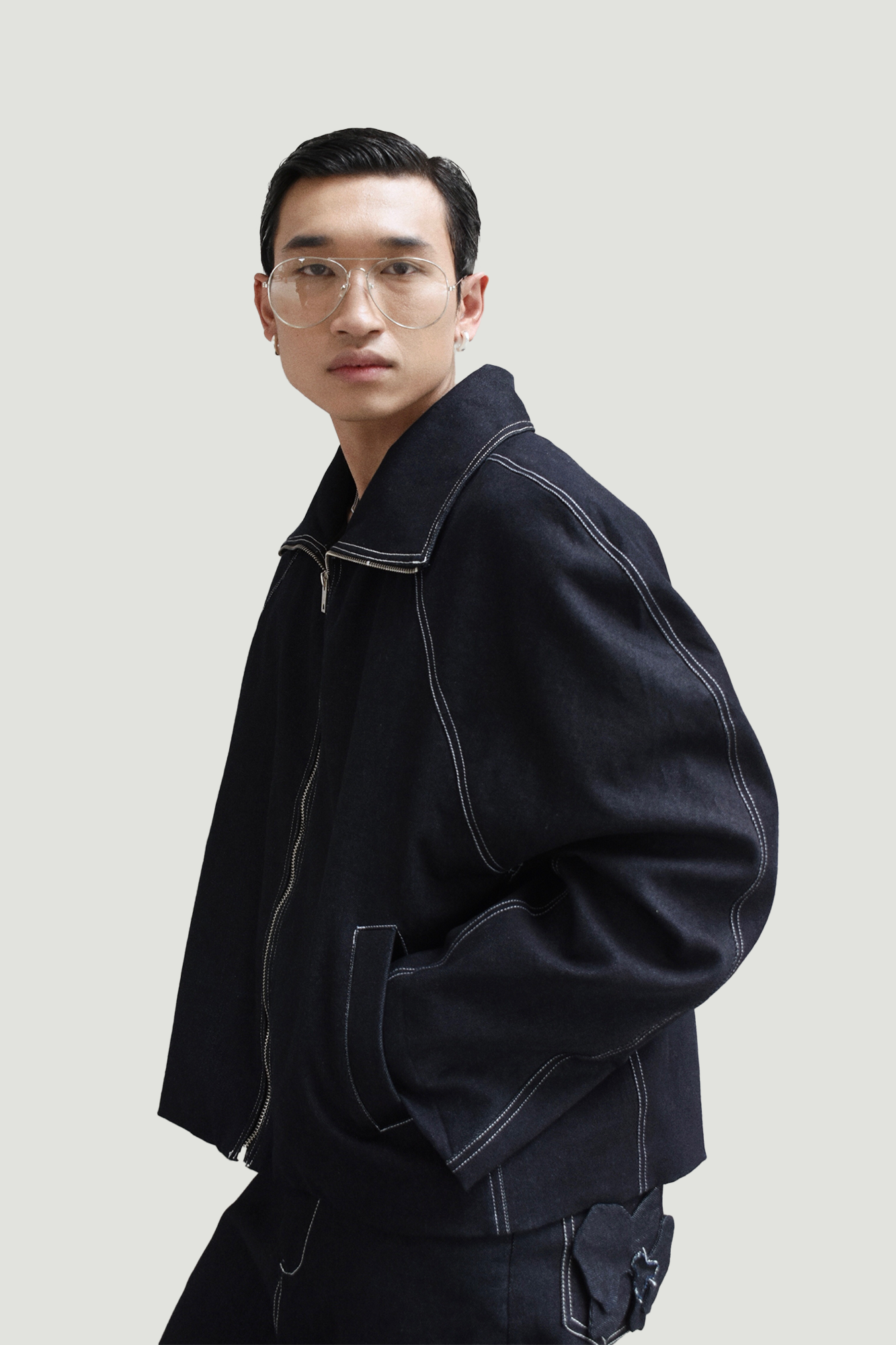 J-Frame Felt Jacket for man, from DE JUNIEL, The Nam Concept 