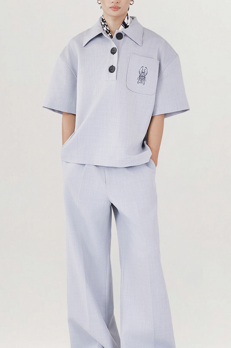 The Beetle Polo Linen for men, from CAOSTU, The Nam Concept 