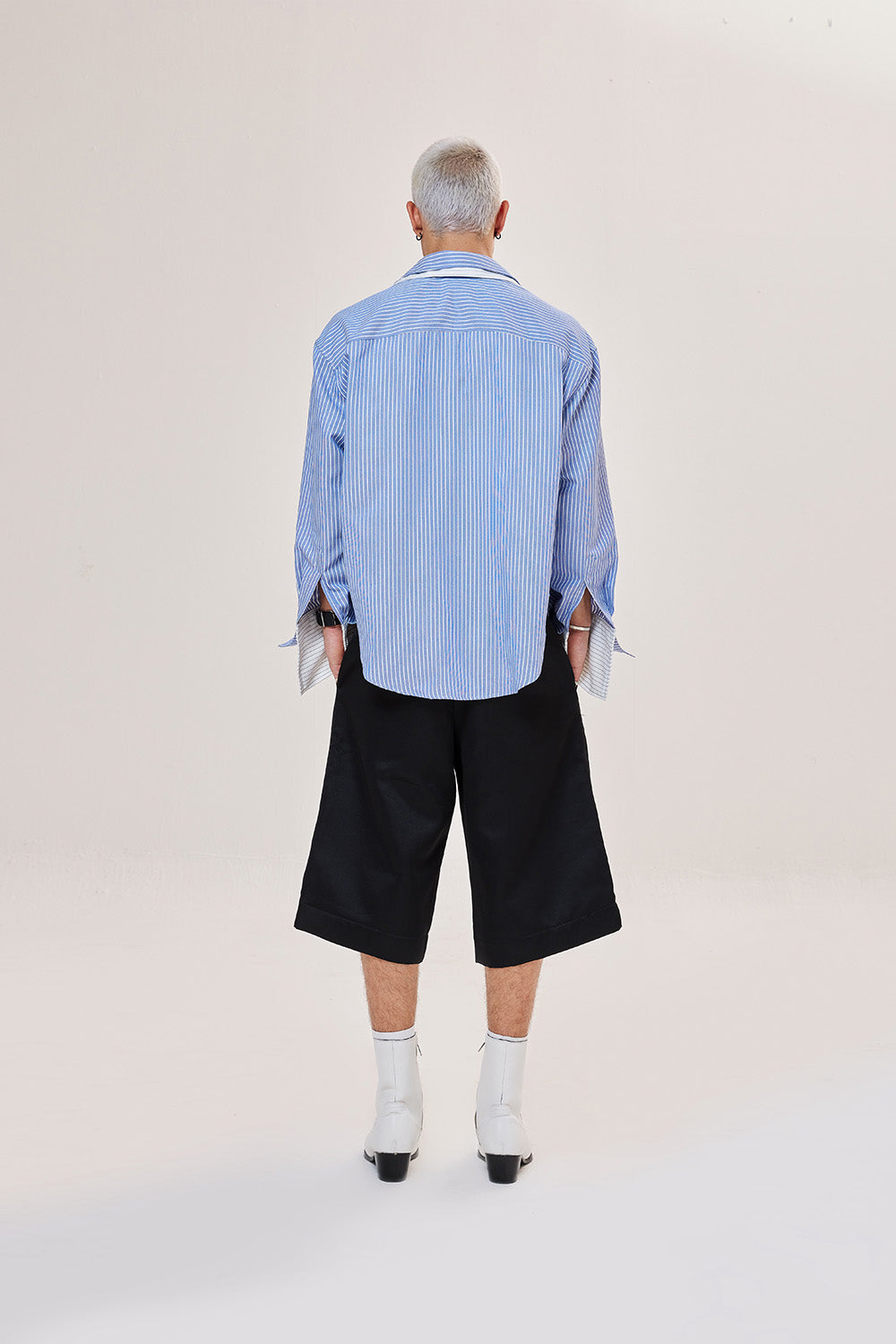 Floral Button Shirt Oversized Layered Collar for men, from CAOSTU, The Nam Concept