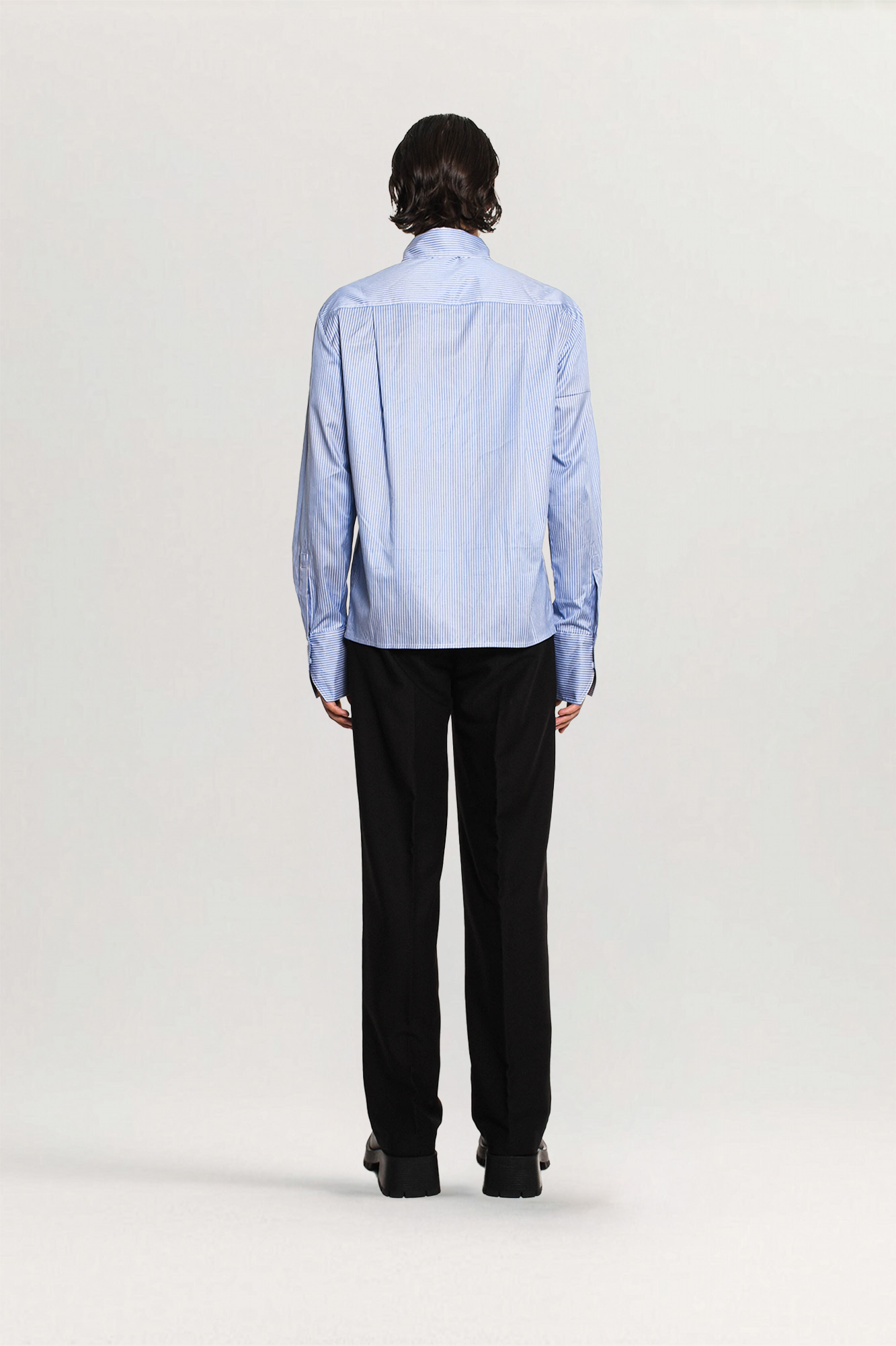 Classic Throne Stripe Cotton Shirt for man, from DE JUNIEL, The Nam Concept 