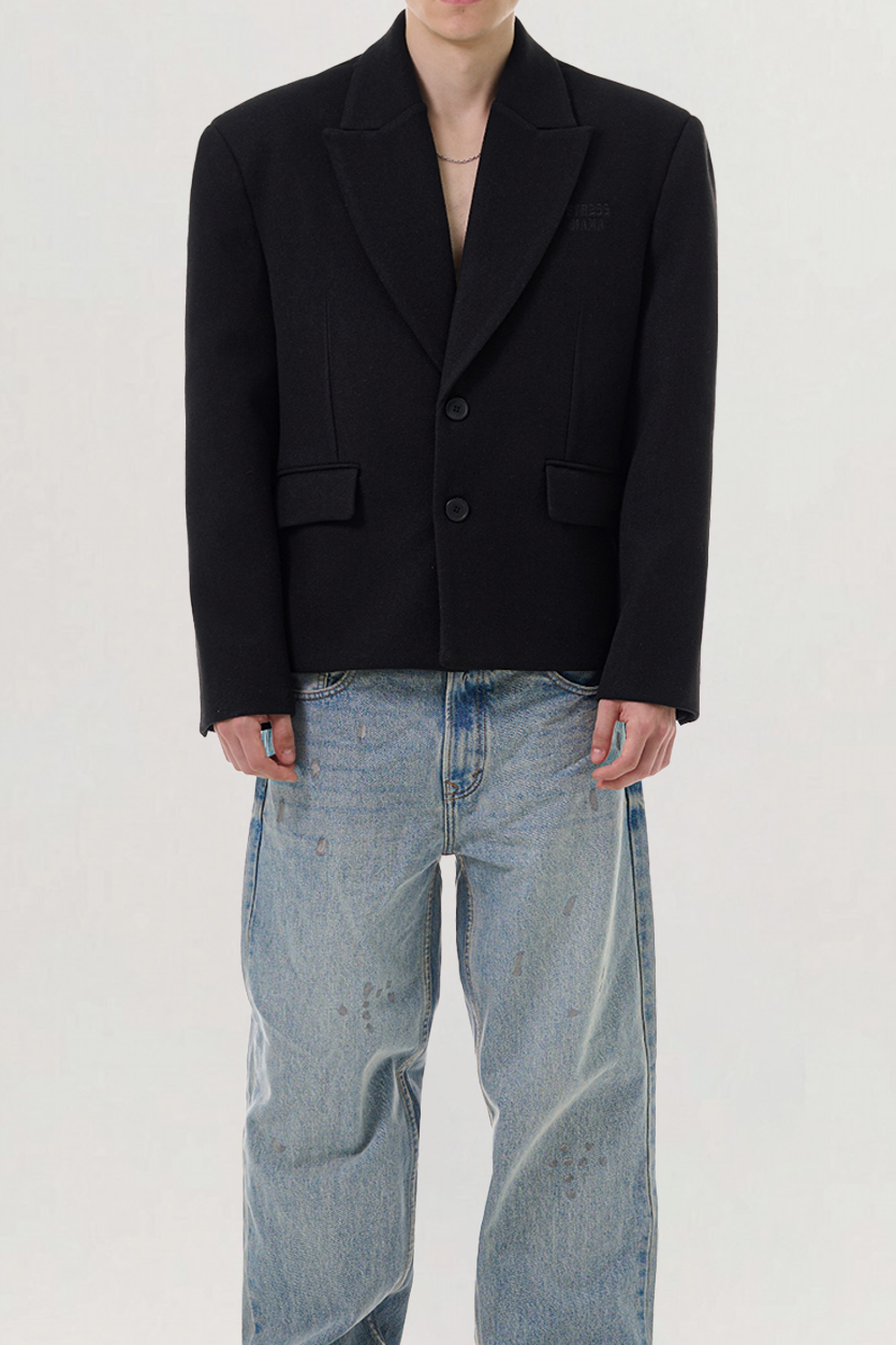 FW25 Basic Oversized Blazer for men, from STRESS MAMA, The Nam Concept 