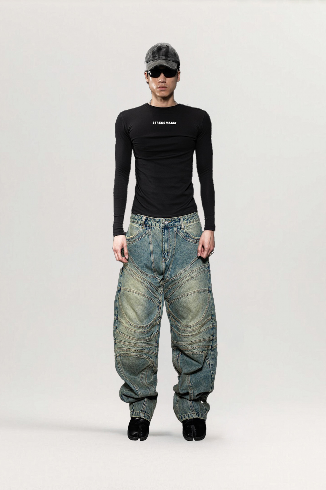 SSMA Robot Legs Denim Jeans for men, from STRESS MAMA, The Nam Concept 