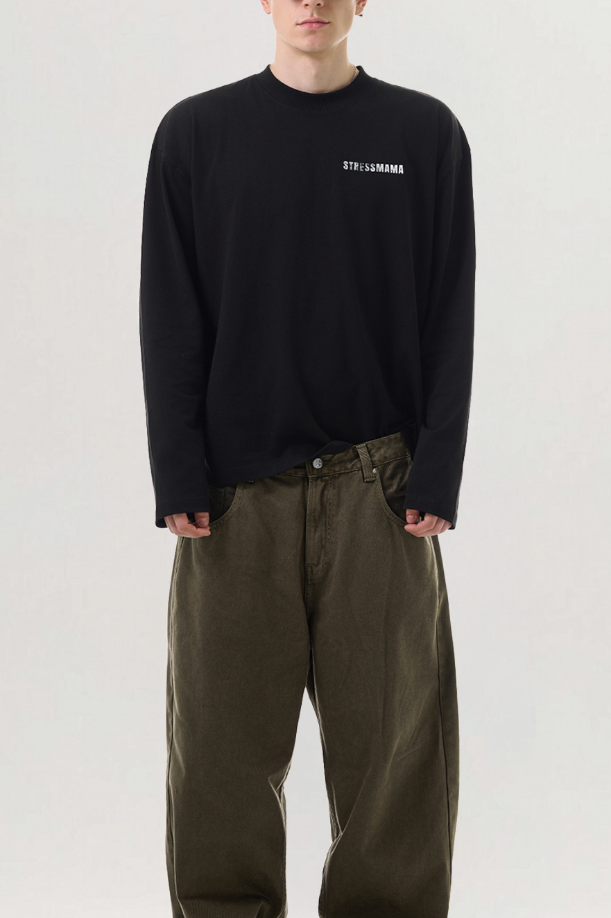 FW25 Plain Denim Jeans for men, from STRESS MAMA, The Nam Concept 