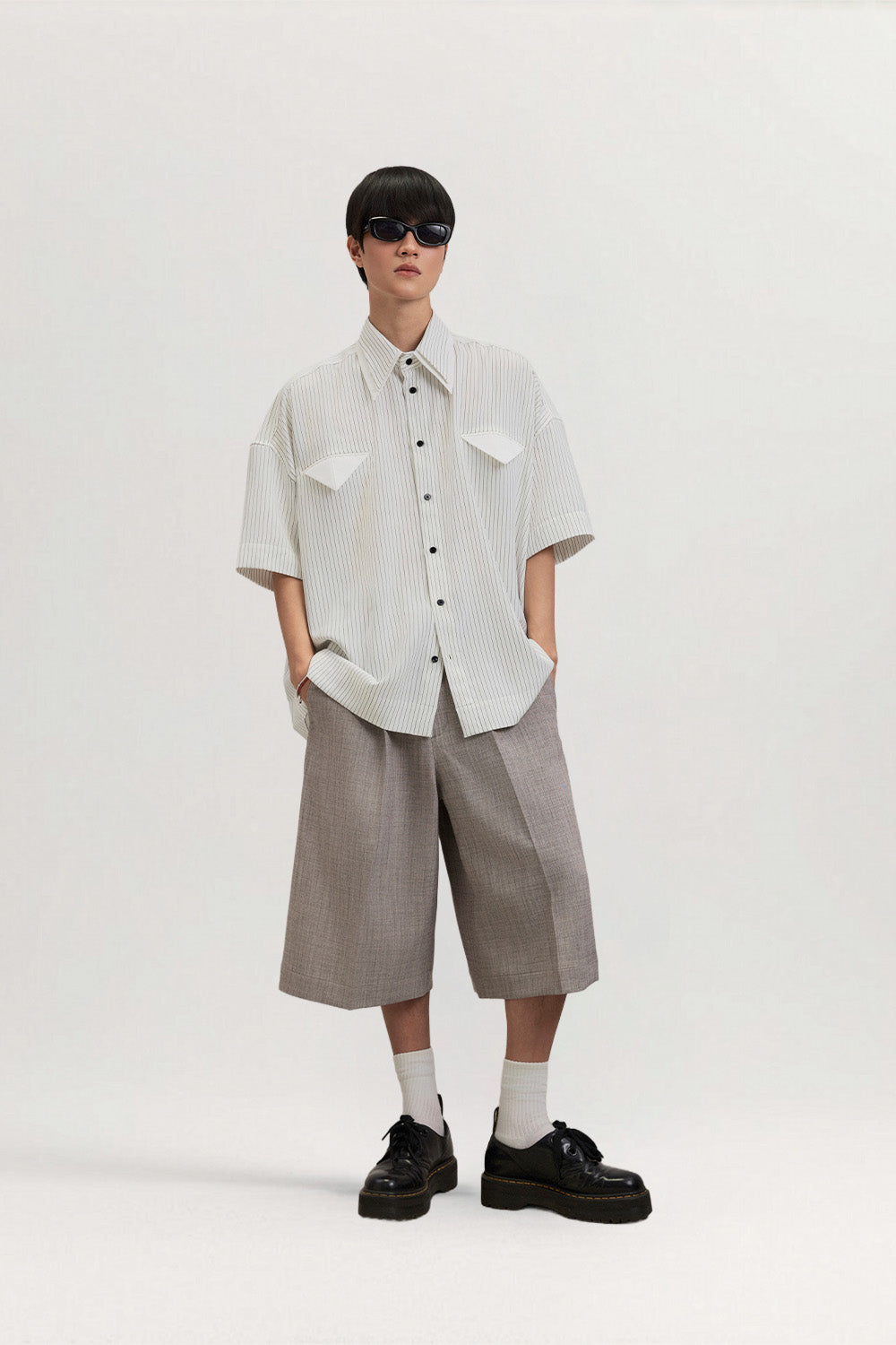 Cua Ong Shirt Wide Fit Cotton Silk for men, from CAOSTU, The Nam Concept 