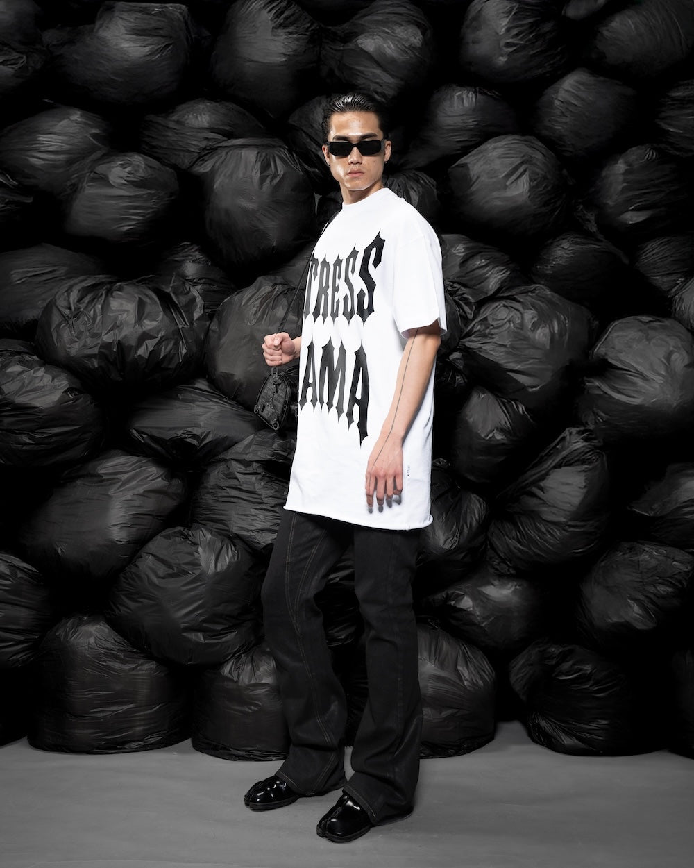 Summer25 Threat Cotton T-Shirt for men, from STRESS MAMA, The Nam Concept 